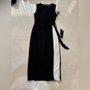 Ralph Lauren Elegant Black and White Women's dress